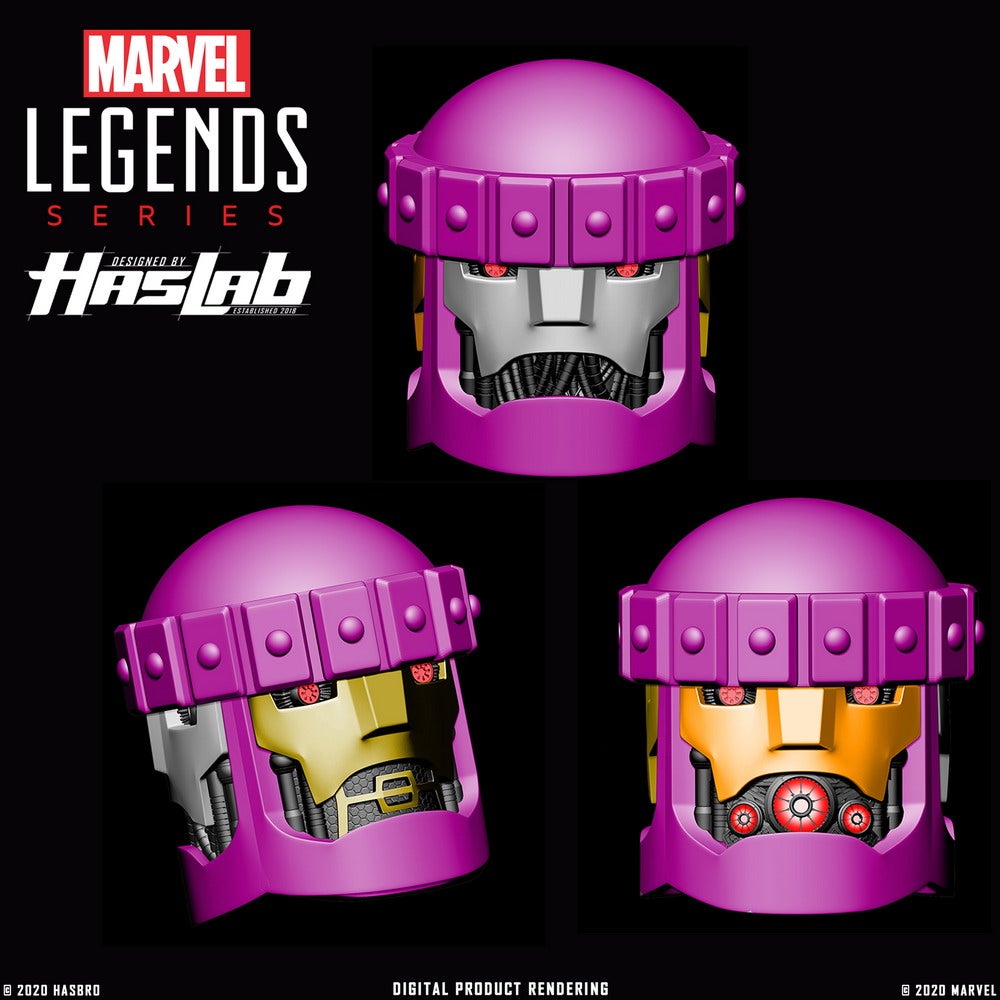 HASLAB MARVEL LEGENDS SERIES X-MEN MARVEL’S SENTINEL Figure - Tri Sentinel Head Accessory