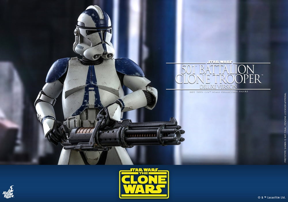 Hot Toys - SWCW - 501 Battalion Clone Trooper collectible figure (Deluxe)_PR13