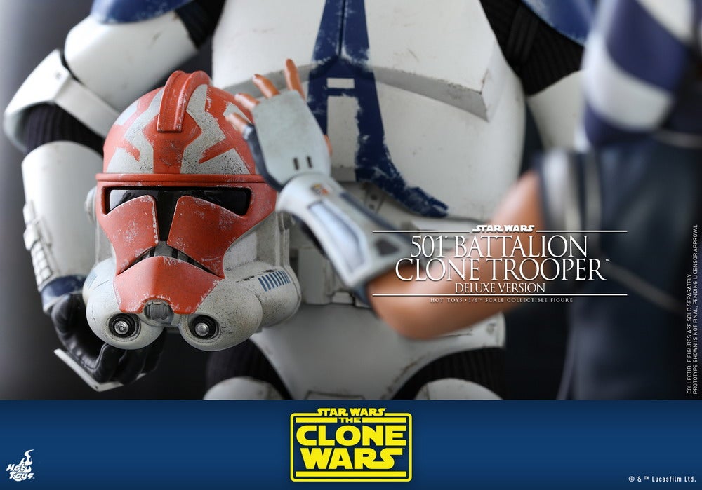 Hot Toys - SWCW - 501 Battalion Clone Trooper collectible figure (Deluxe)_PR17