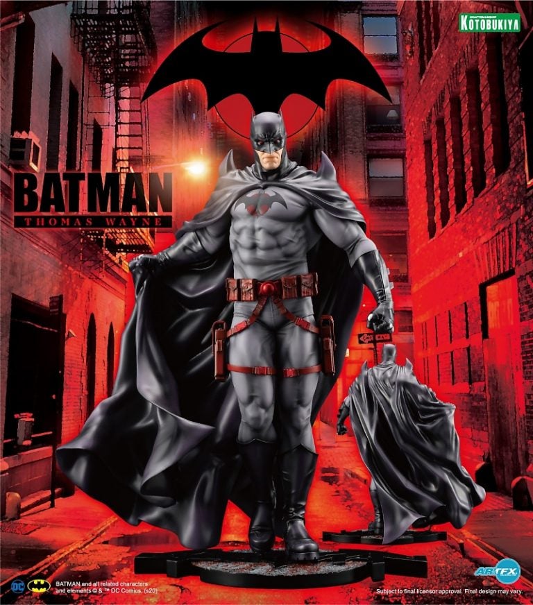 kotobukiya batman thomas wayne