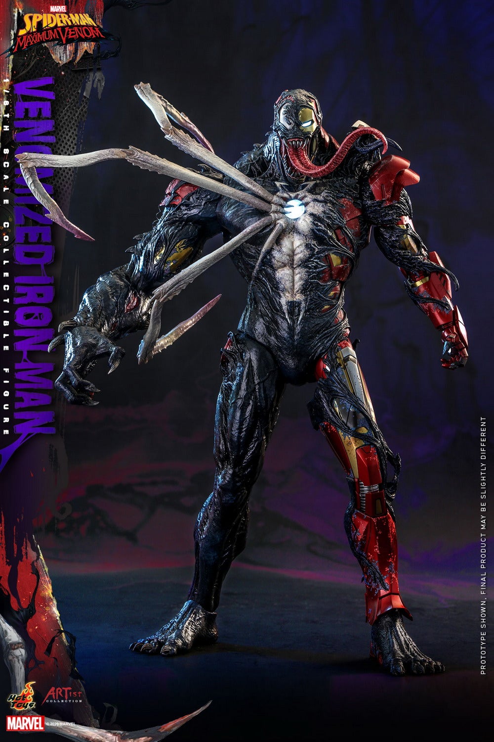 Hot Toys - AC - SMMV - Venomized Iron Man collectible figure_PR1