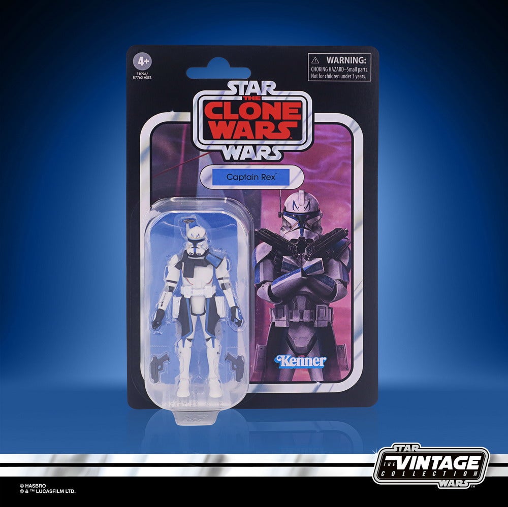 STAR WARS THE VINTAGE COLLECTION 3.75-INCH CAPTAIN REX Figure - in pck