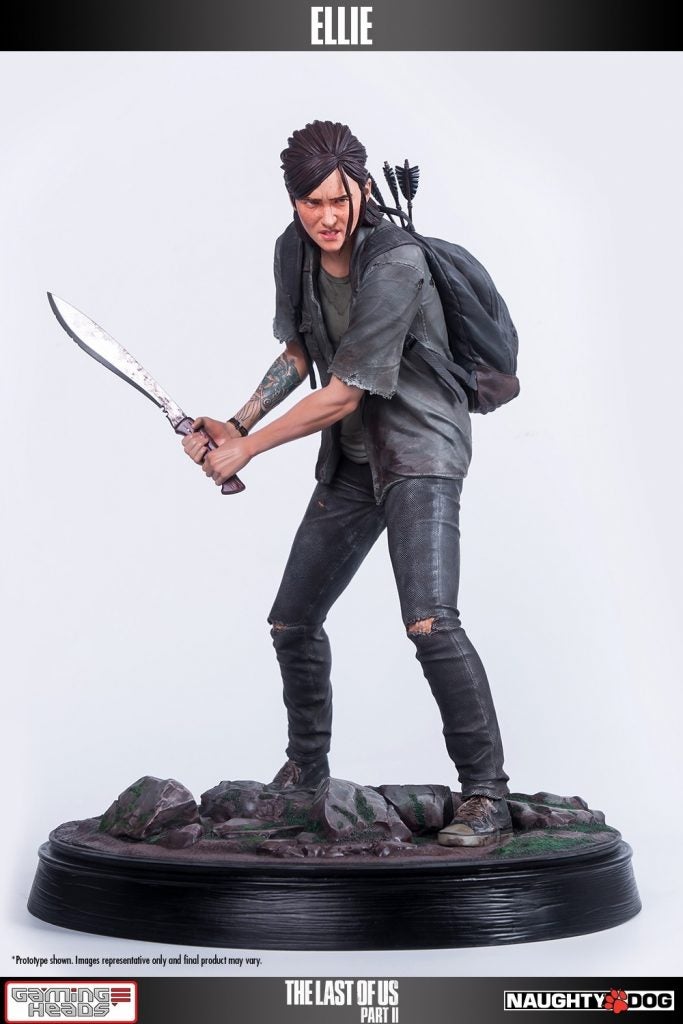 the last of us part ii pvc statue ellie with bow