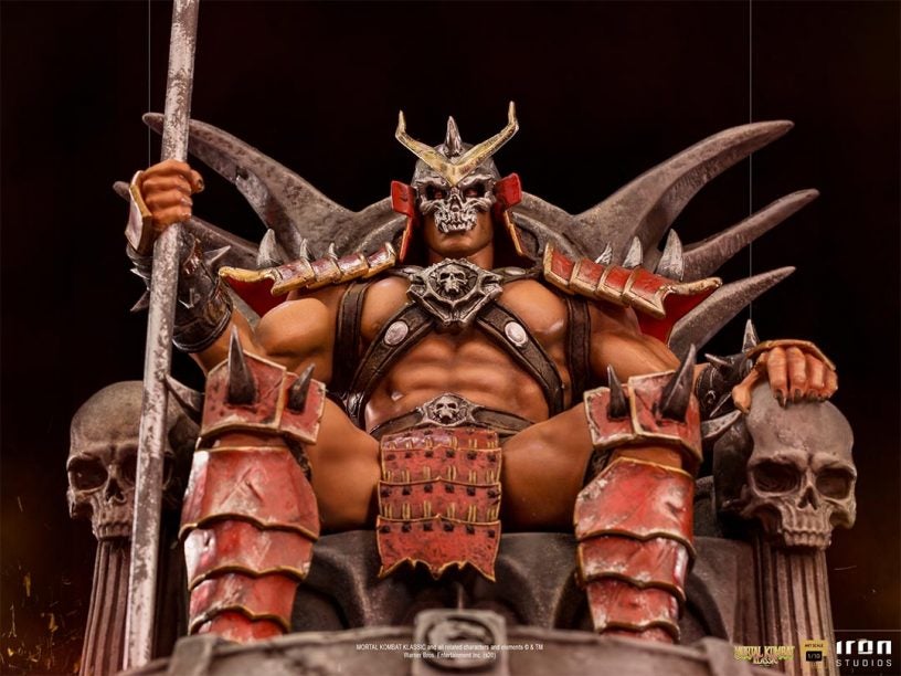 This Shao Kahn statue reminds me of how imposing he was in the original  Mortal Kombat games – Destructoid