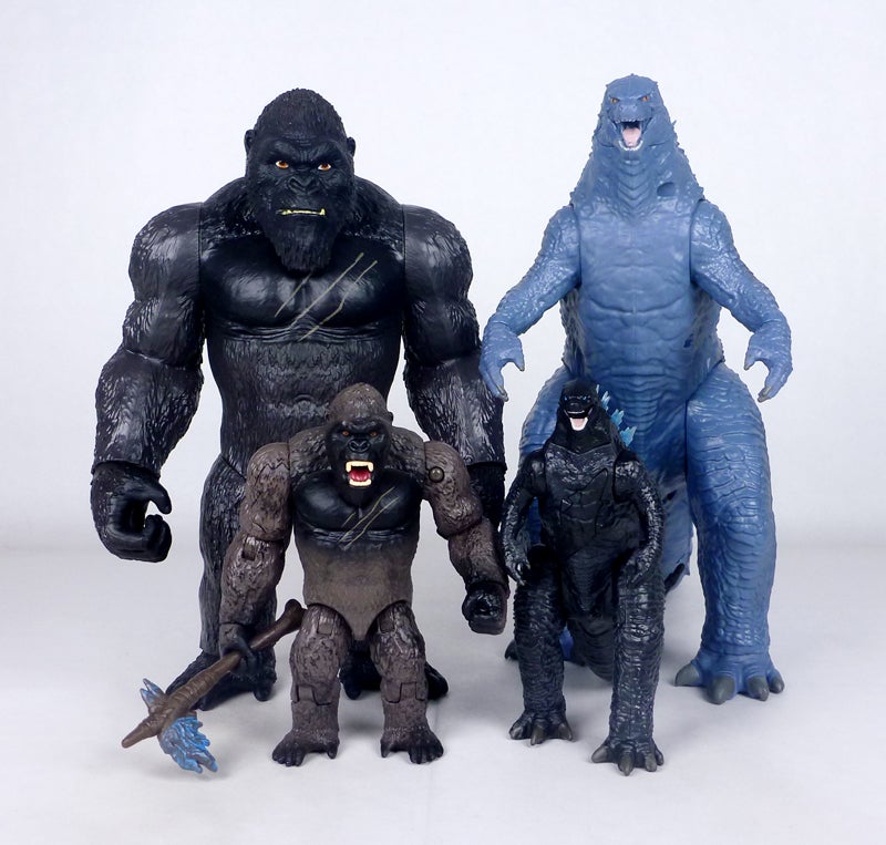 Review Playmates Toys Godzilla Vs Kong Figures Com