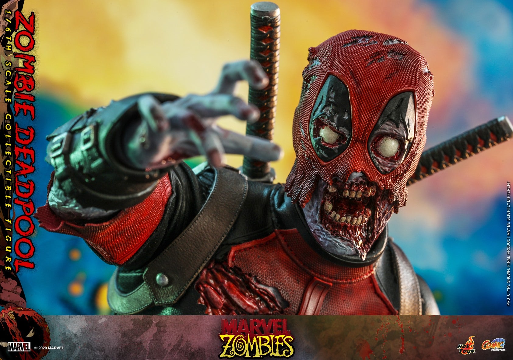 Hot Toys Marvel Zombies 1/6 Scale Zombie Deadpool