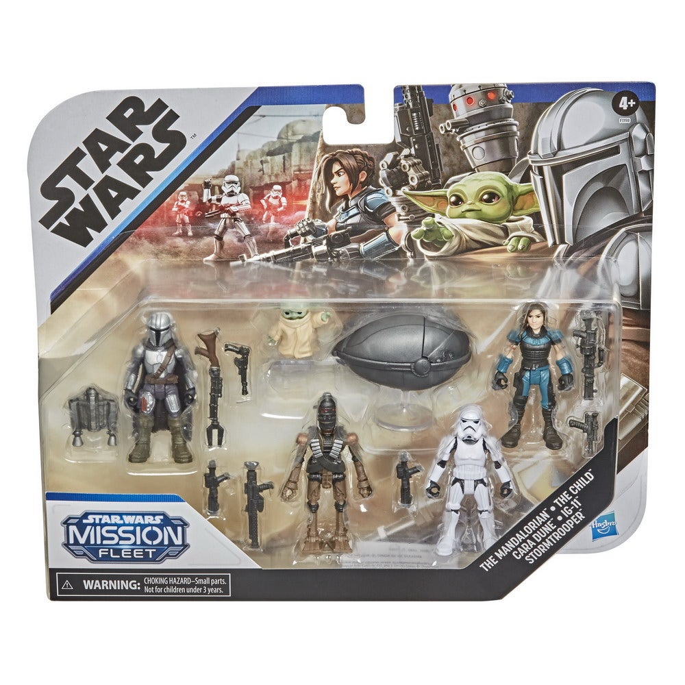 STAR WARS MISSION FLEET DEFEND THE CHILD Figure and Vehicle Pack - in pck