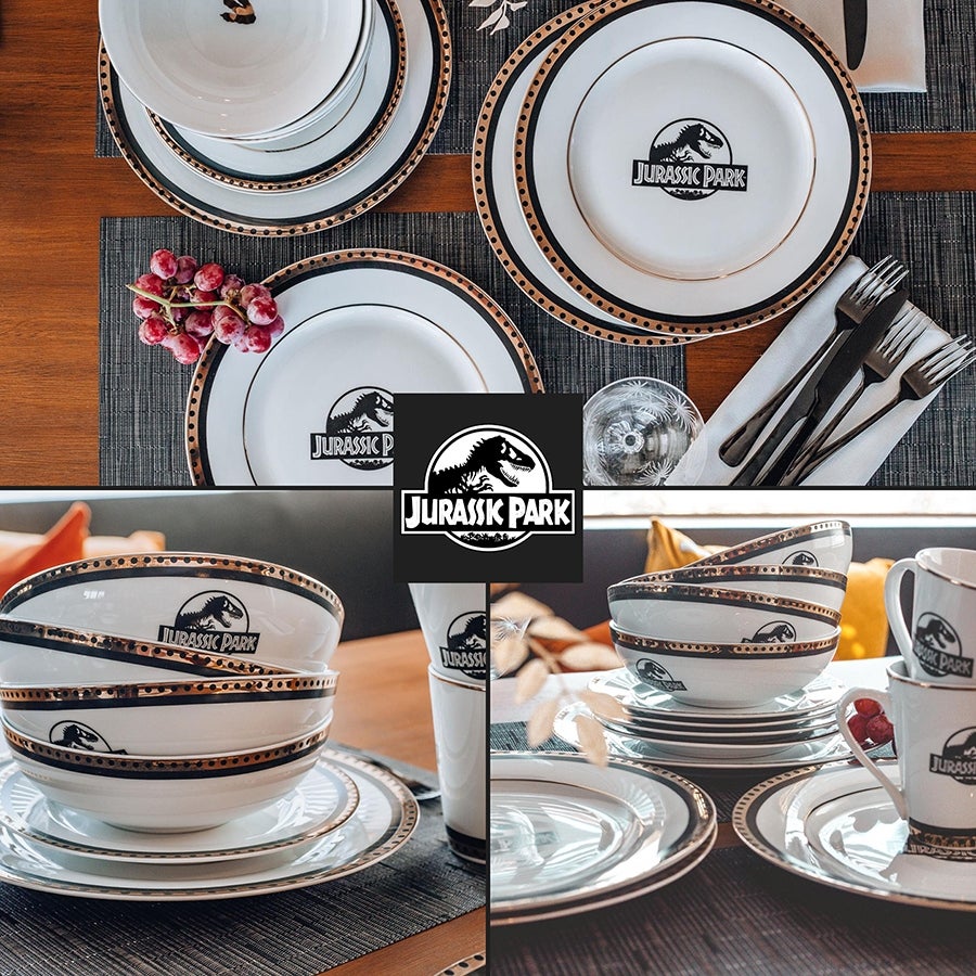 Welcome To Jurassic Park: DINO-mite New Dinnerware | Figures.com