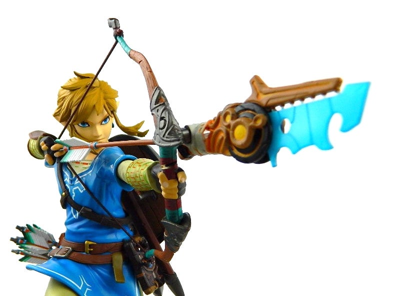 An Amazing Figure Of Link From 'Zelda: Breath Of The Wild' Will Be