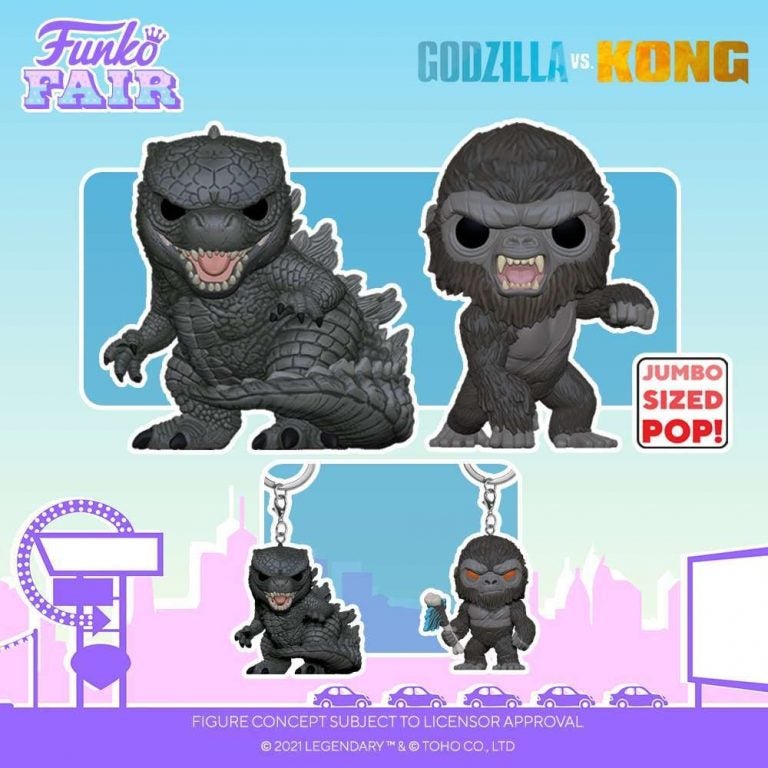 godzilla vs kong funko pop release