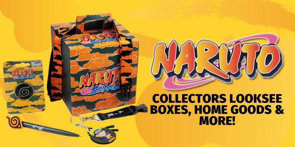 Naruto Home Goods & Accessories Arrive at Toynk | Figures.com