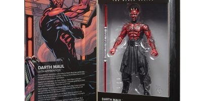 STAR WARS THE BLACK SERIES LUCASFILM 50TH ANNIVERSARY 6-INCH DARTH MAUL (SITH APPRENTICE) Figure - in pck (2)