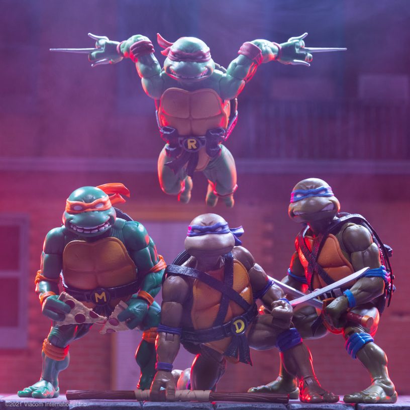 Teenage Mutant Ninja Turtles ReAction Wave 5 - Holiday – Super7