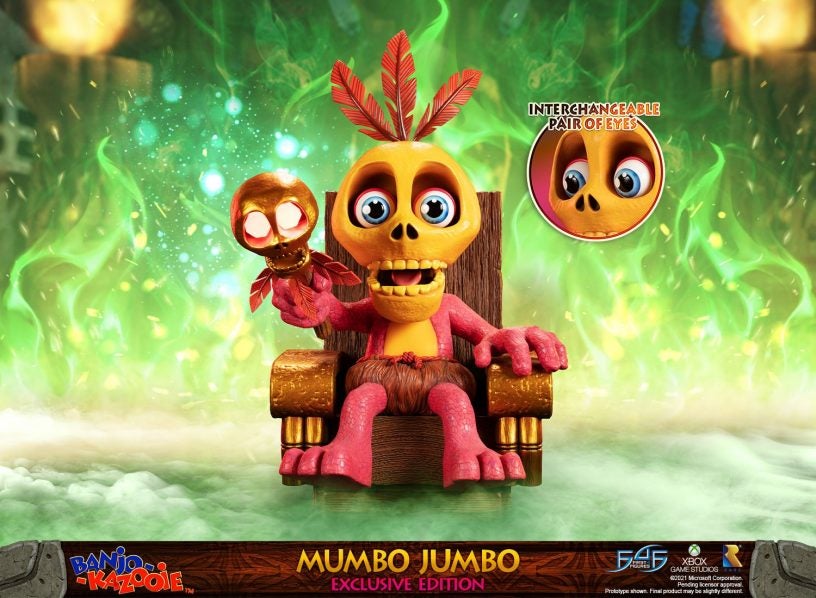banjo kazooie mumbo jumbo statue