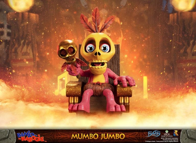 banjo kazooie mumbo jumbo statue