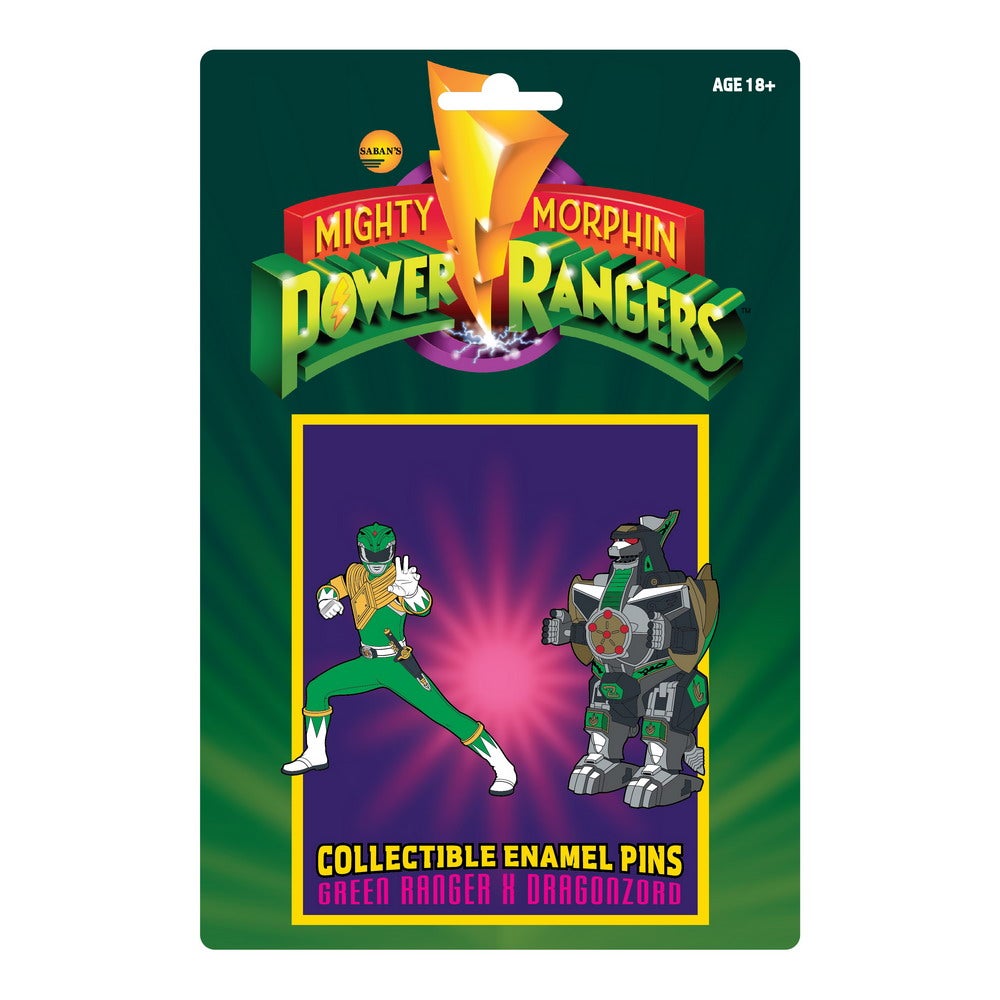 Green Ranger and Dragonzord Pins Card Back-01