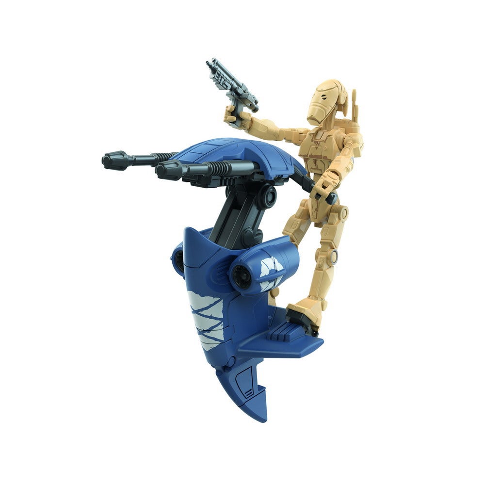 STAR WARS MISSION FLEET GEAR CLASS Figure and Vehicle Assortment - Battle Droid (3)