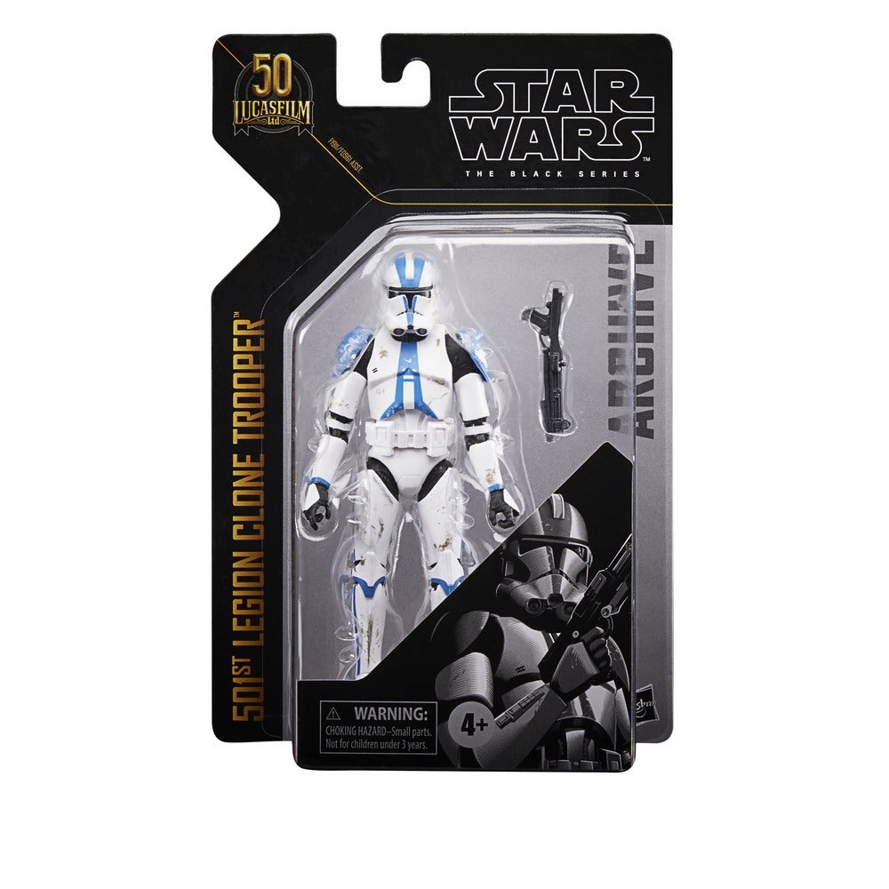 STAR WARS THE BLACK SERIES ARCHIVE 6-INCH 501ST LEGION CLONE TROOPER Figure - in pck (2)