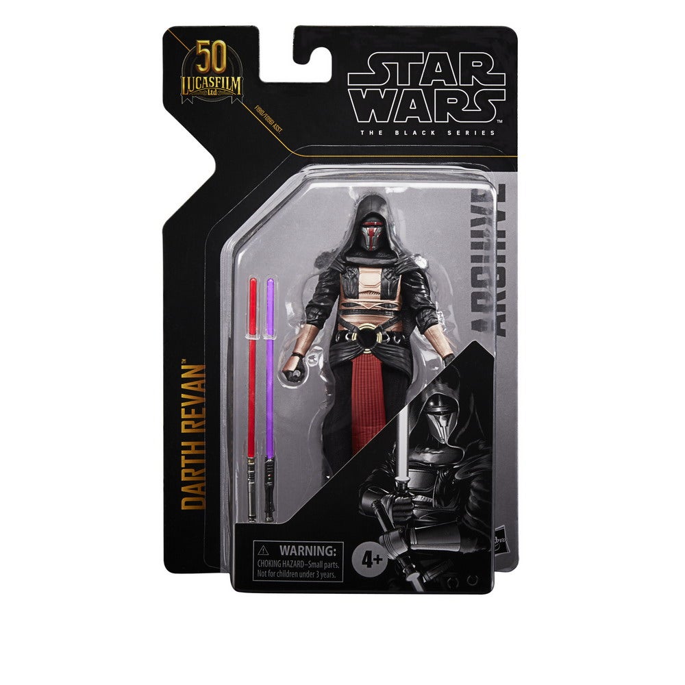 STAR WARS THE BLACK SERIES ARCHIVE 6-INCH DARTH REVAN Figure - in pck (2)