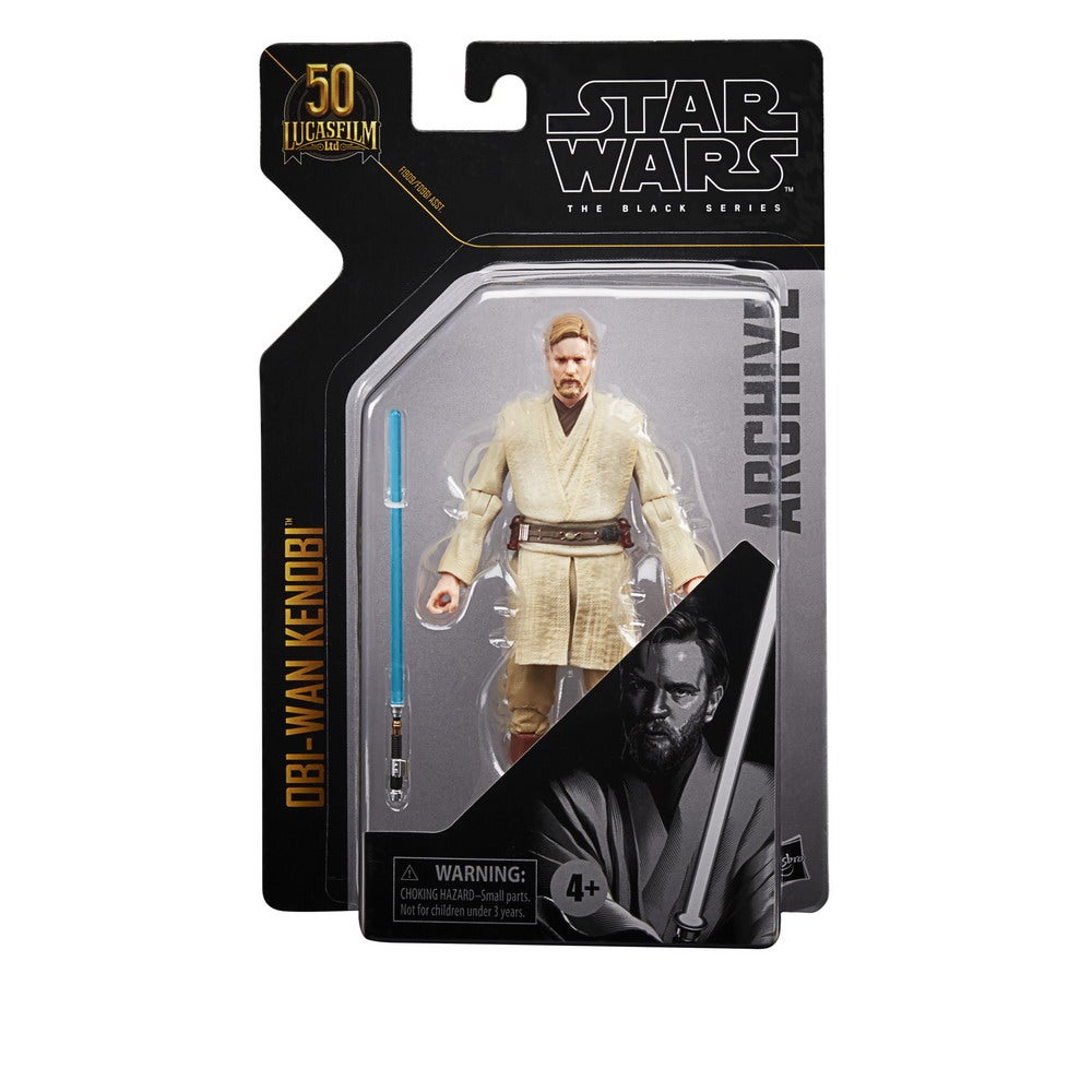 STAR WARS THE BLACK SERIES ARCHIVE 6-INCH OBI-WAN KENOBI Figure - in pck (2)