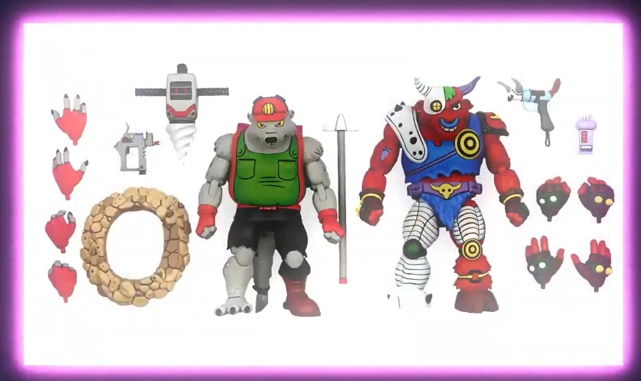 neca turtles dirtbag groundchuck antrax scumbug wingnut screwloose