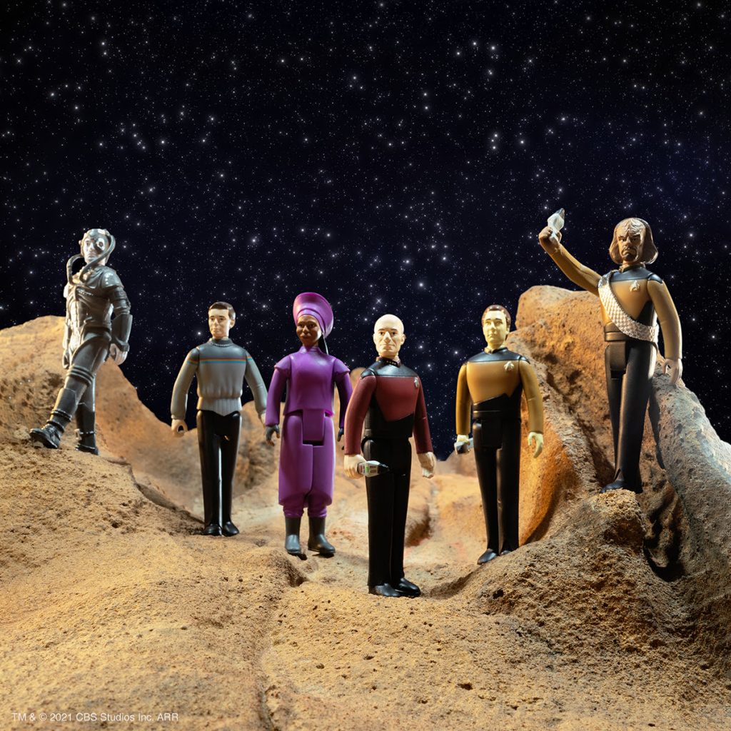 Star Trek The Next Generation ReAction Figures