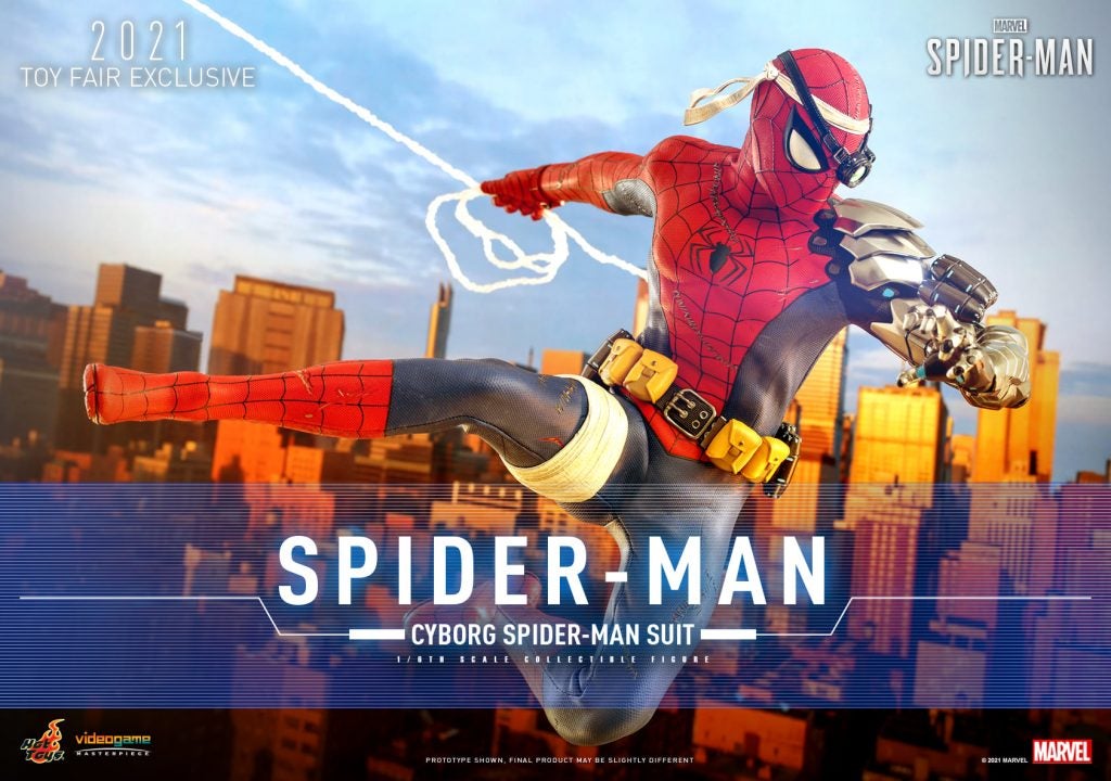 hot toys cyborg spiderman