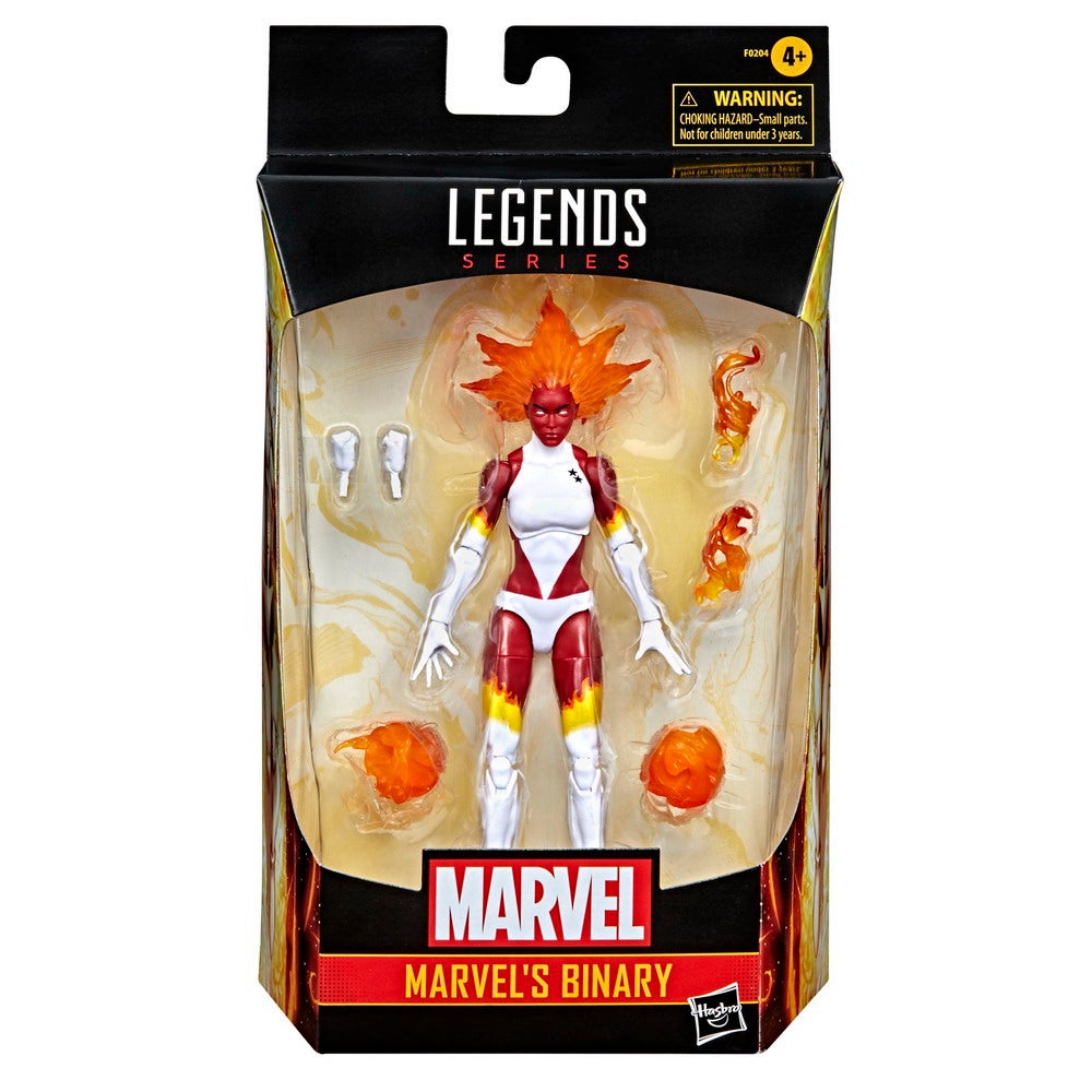 MARVEL LEGENDS SERIES 6-INCH BINARY Figure_in pck 1