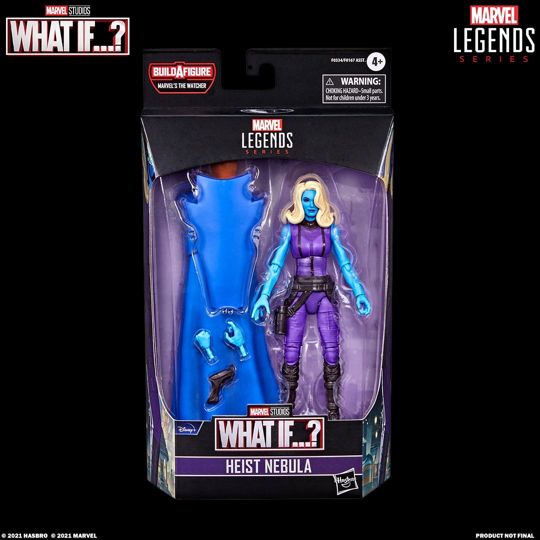 MARVEL LEGENDS SERIES 6-INCH HEIST NEBULA Figure_in pck with logo