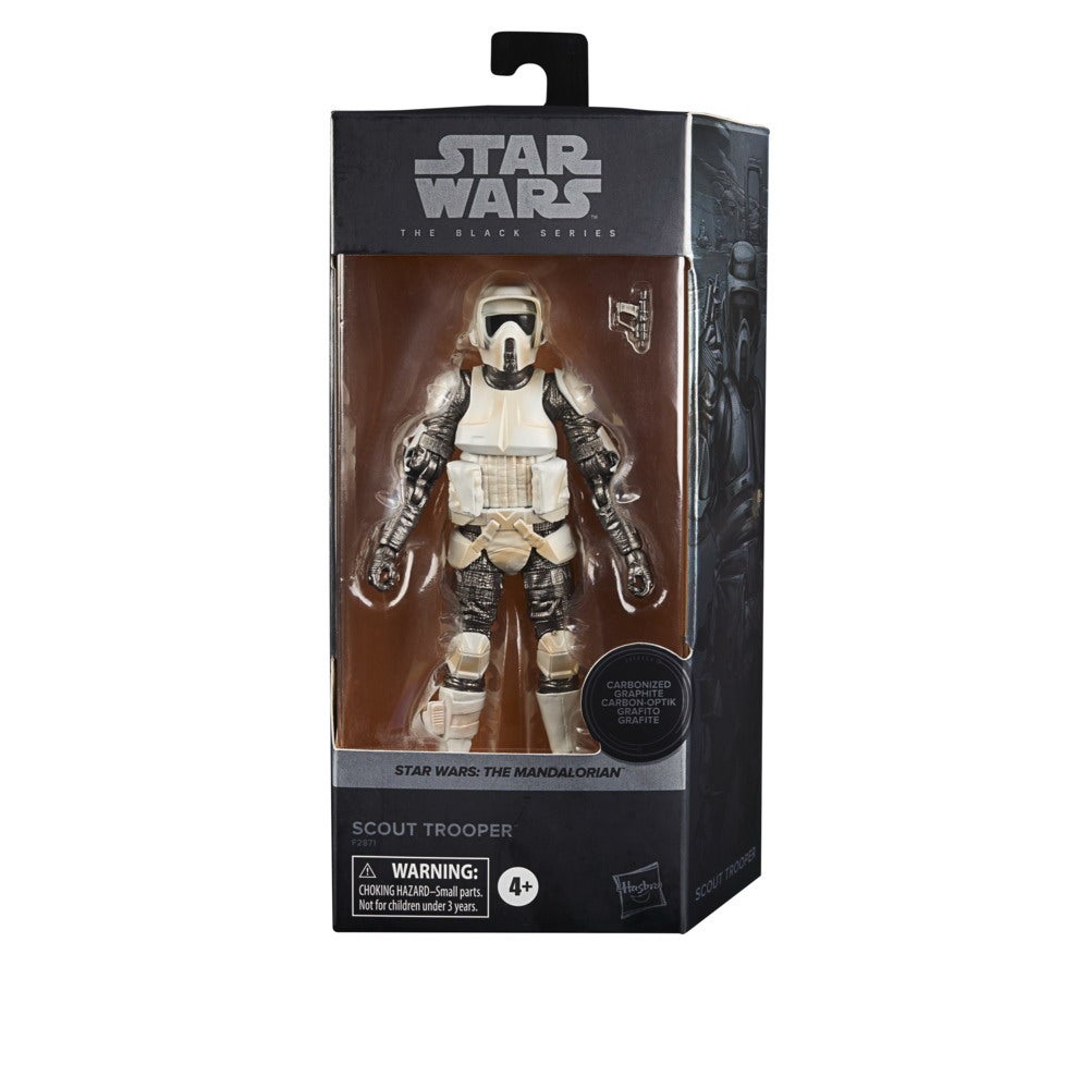 STAR WARS THE BLACK SERIES CARBONIZED COLLECTION 6-INCH SCOUT TROOPER Figure 1