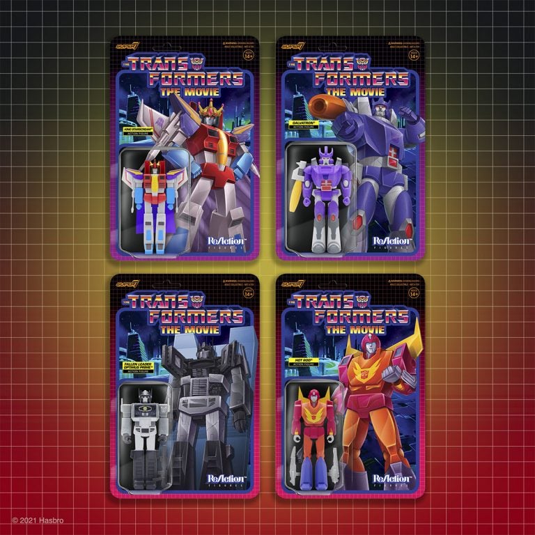 Super7 x Transformers ReAction Figures Wave 4