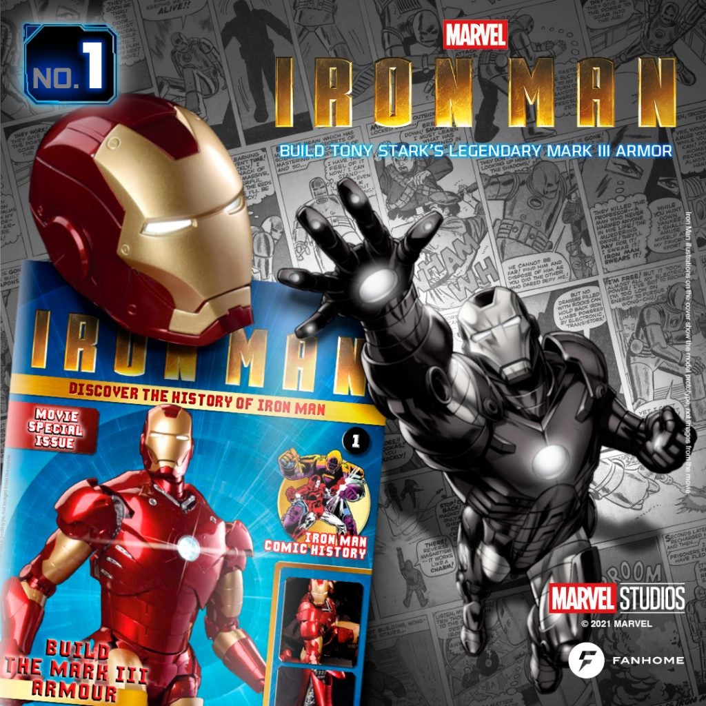 Fanhome Iron Man Model Kit Ready For Action