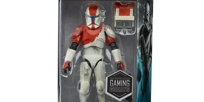 STAR WARS THE BLACK SERIES GAMING GREATS 6-INCH RC-1138 (BOSS) Figure in pck 3