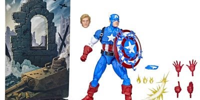 MARVEL LEGENDS SERIES 1 6-INCH CAPTAIN AMERICA Figure_oop 2