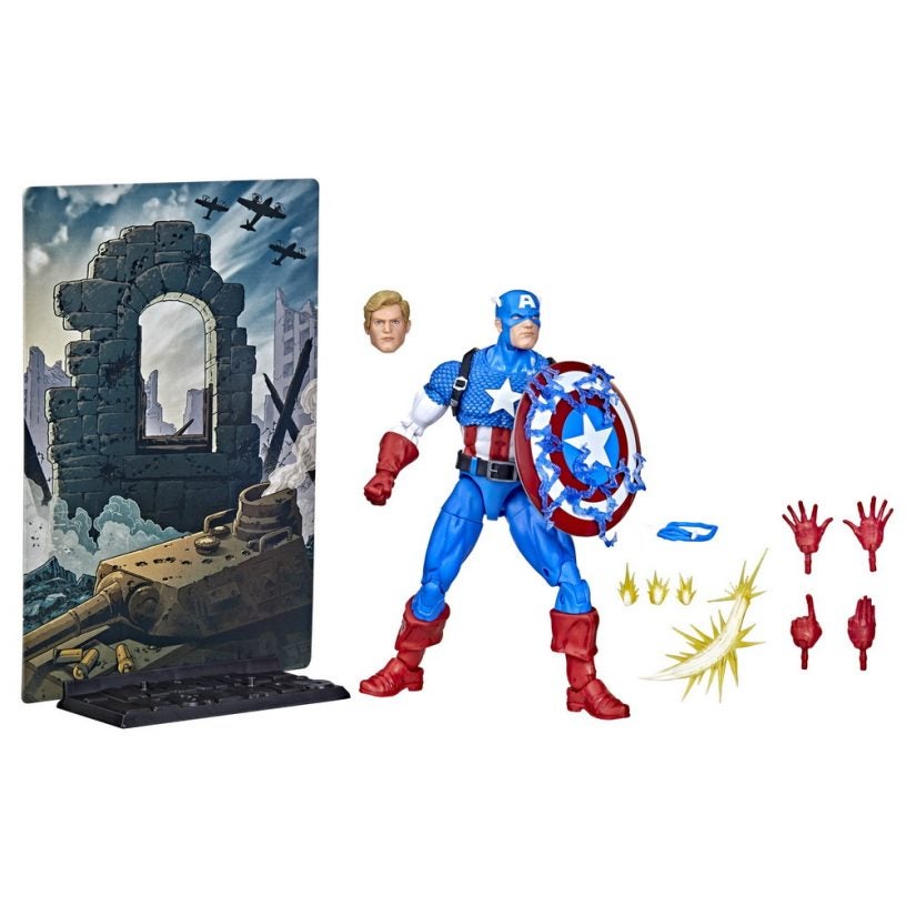 MARVEL LEGENDS SERIES 1 6-INCH CAPTAIN AMERICA Figure_oop 2