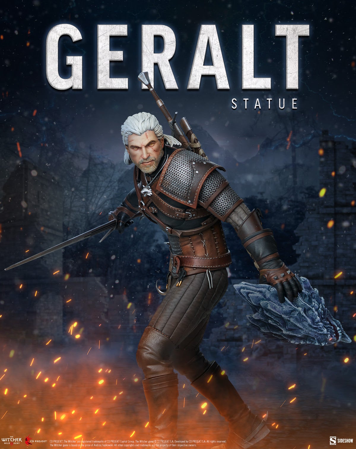 NEWS POLYSTONE STATUES  - Page 12 1witcherstatues2