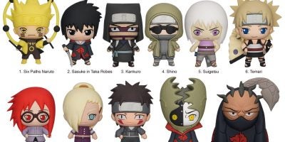 70550 NARUTO 3D Foam Bag Clip Series 4-01