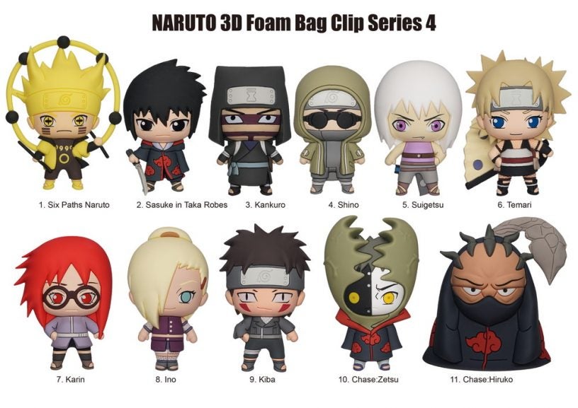 Naruto Shippuden Series 4 Blind Bag Figural Magnet