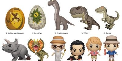 76110 Jurassic Park 3D Foam Bag Clip Series(Style Concept) 26Nov2020