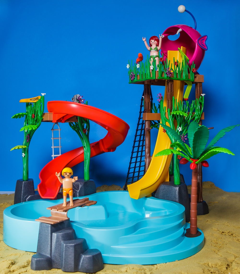  Playmobil Water Park with Slides : Playmobil®: Toys & Games