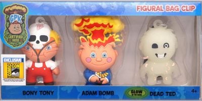 77515 GPK 3D Foam Bag Clip 3PC Set SDCC PKG photo front