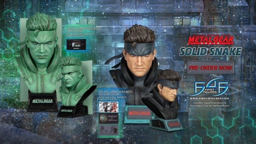 Metal Gear Solid - Solid Snake Grand-Scale Bust (Standard Edition GSB)