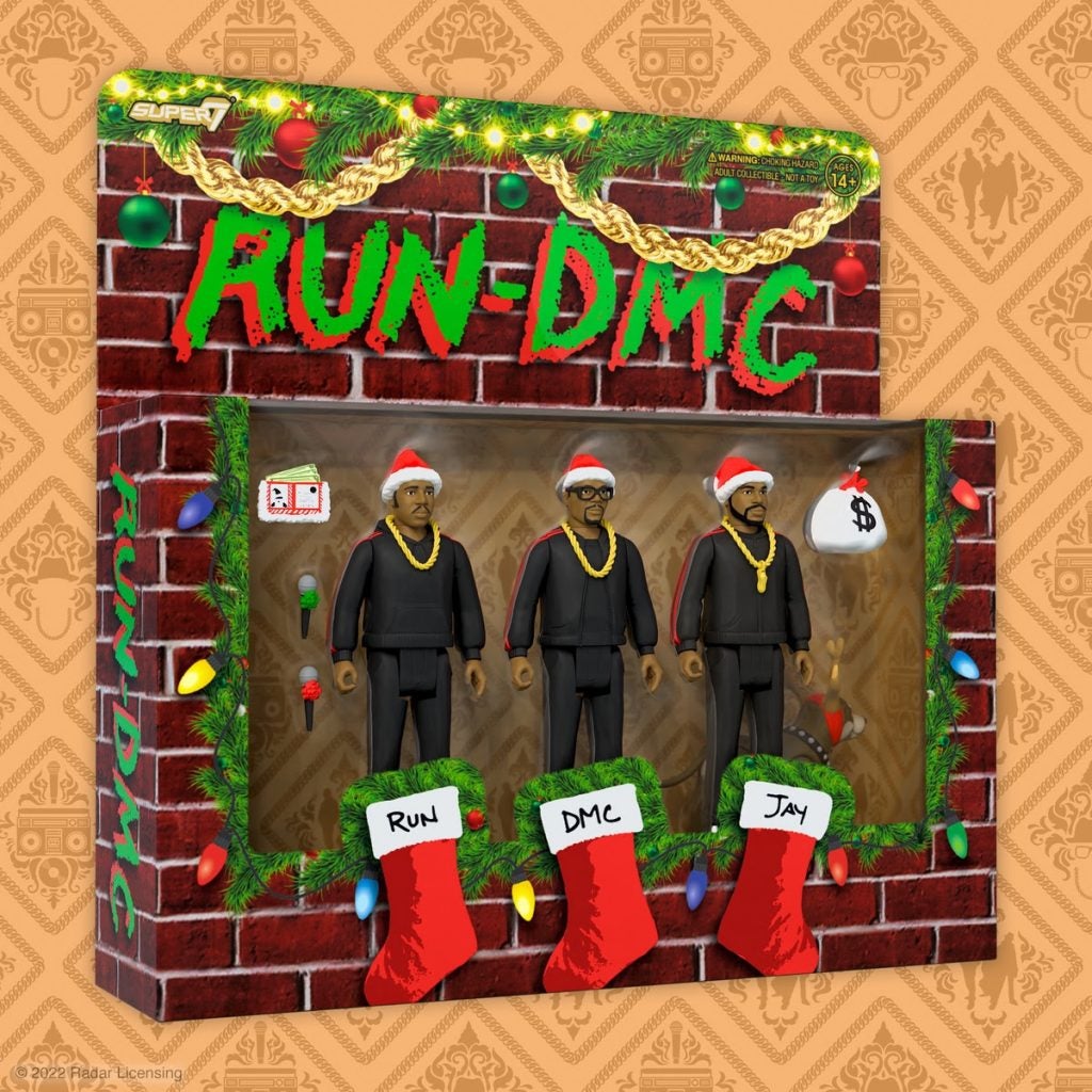 RUN DMC ReAction Figure Holiday 3Pack
