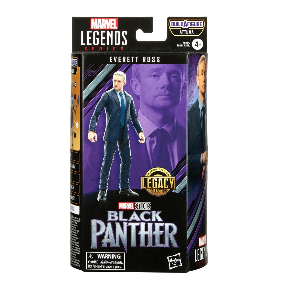 MARVEL LEGENDS SERIES BLACK PANTHER LEGACY EVERETT ROSS Figure 6