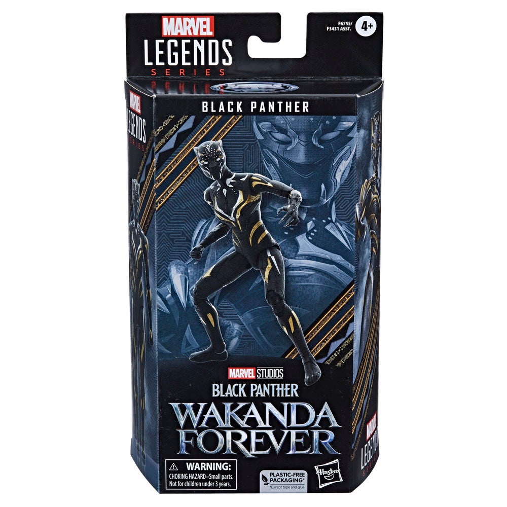 MARVEL LEGENDS SERIES BLACK PANTHER WAKANDA FOREVER BLACK PANTHER Figure 12