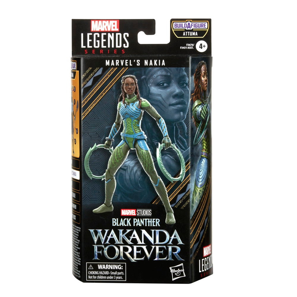 MARVEL LEGENDS SERIES BLACK PANTHER WAKANDA FOREVER NAKIA Figure 7