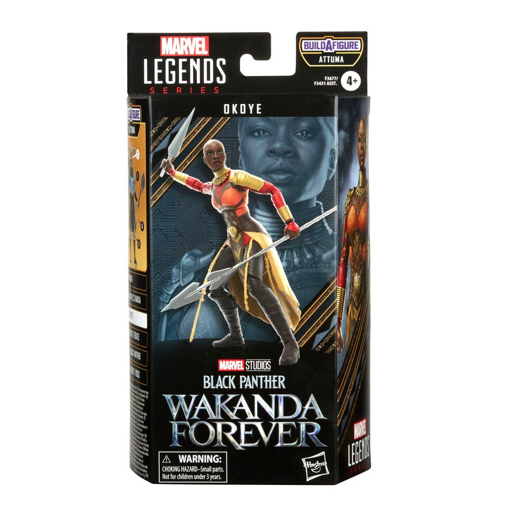 MARVEL LEGENDS SERIES BLACK PANTHER WAKANDA FOREVER OKOYE Figure 6