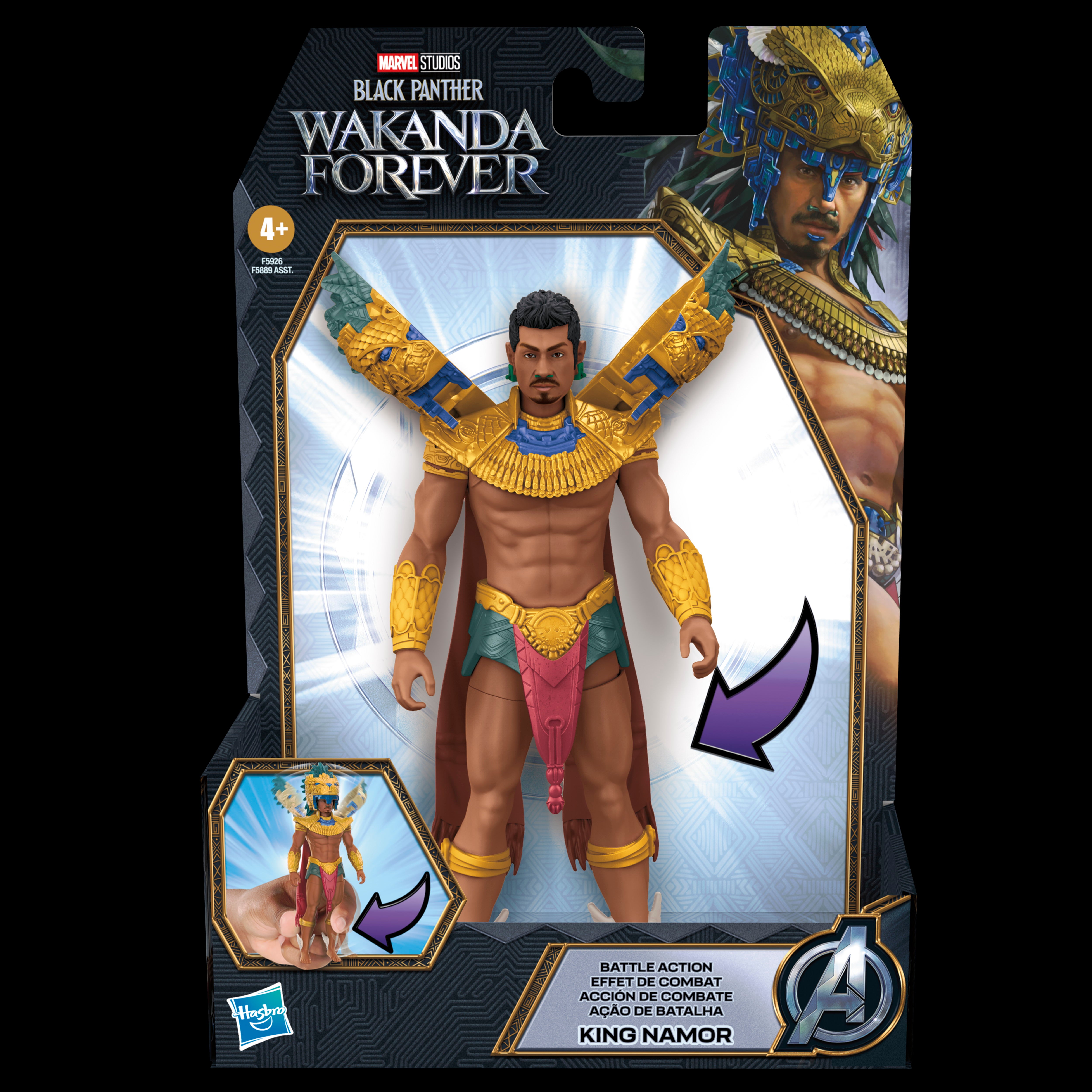 Marvel Studios' Black Panther Wakanda Forever Battle Action King Namor 2