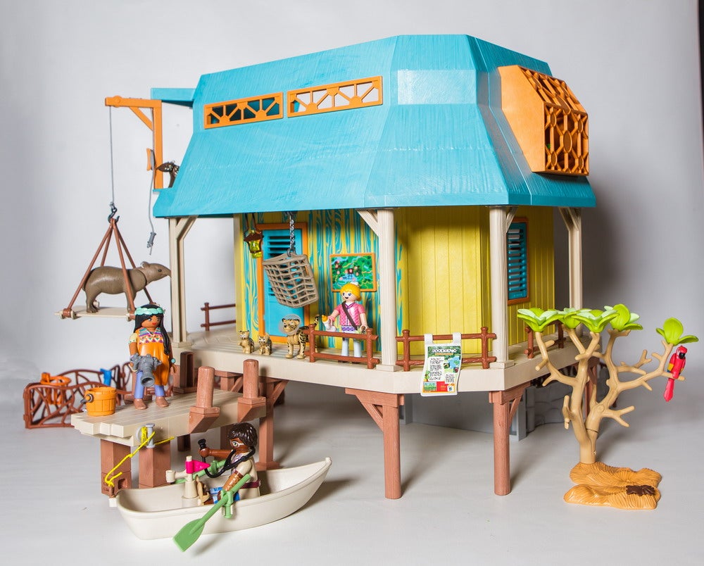  Playmobil Wiltopia Research Tower with Compass : Toys & Games