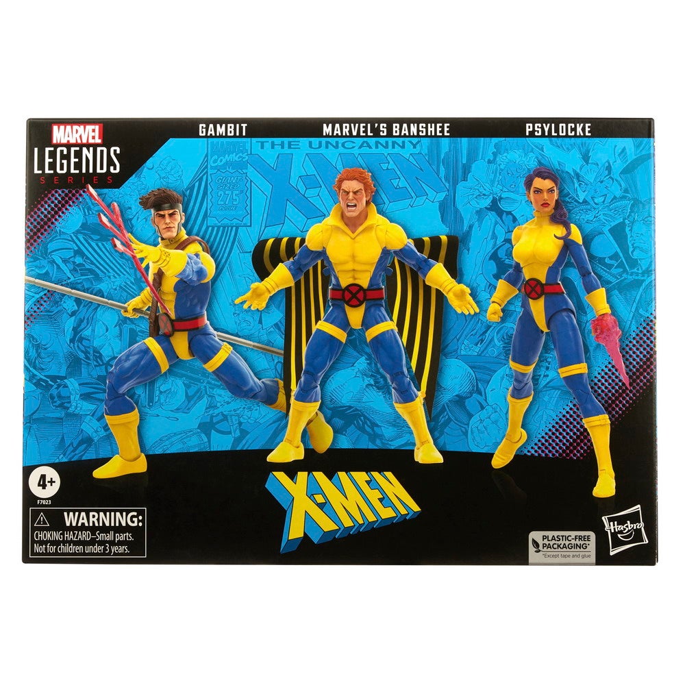 MARVEL LEGENDS SERIES MARVEL’S BANSHEE, GAMBIT & PSYLOCKE 16